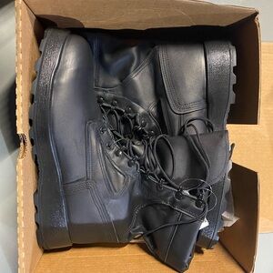Black Tactical Boots 13W